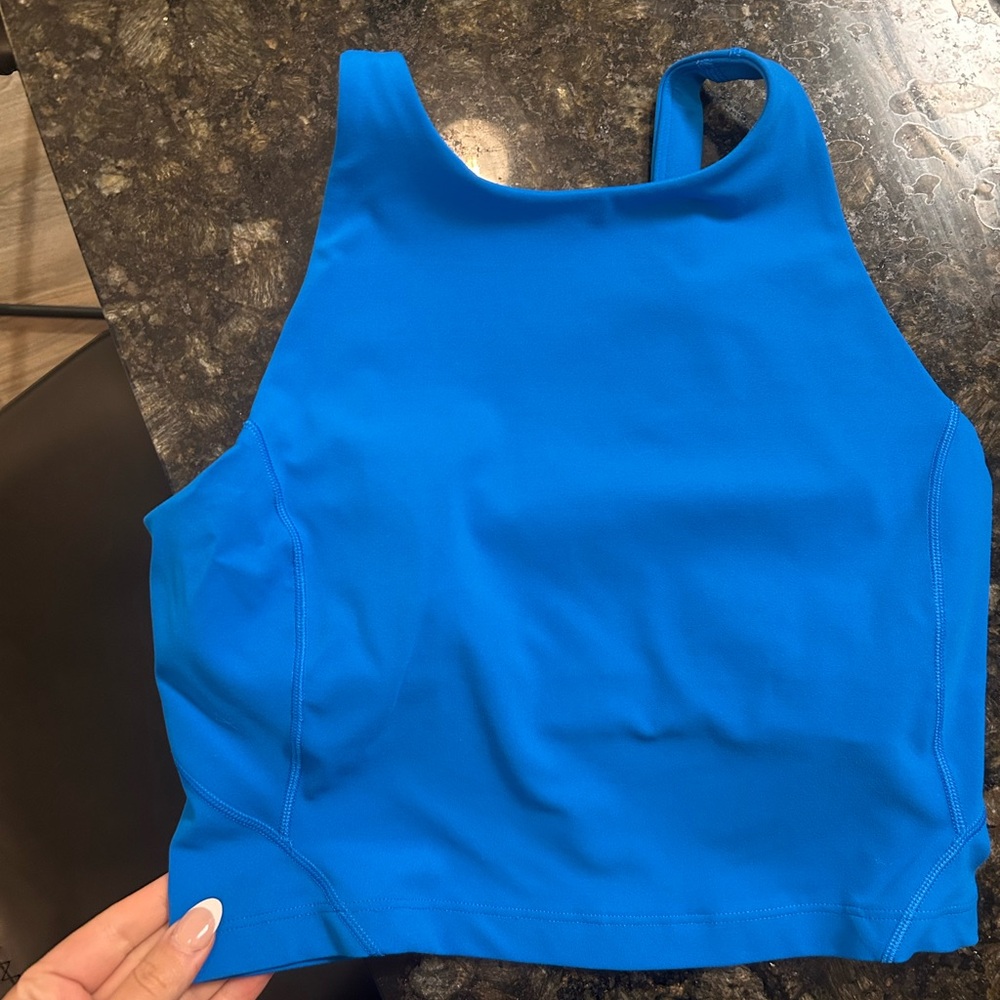 Lululemon Align High Neck Crop Tank Top